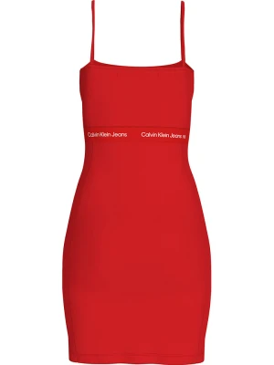 Calvin Klein Sukienka w kolorze czerwonym rozmiar: XS