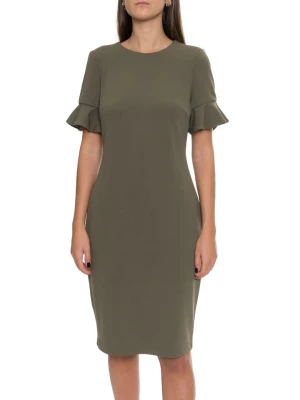 Calvin Klein Sukienka w kolorze khaki rozmiar: 34
