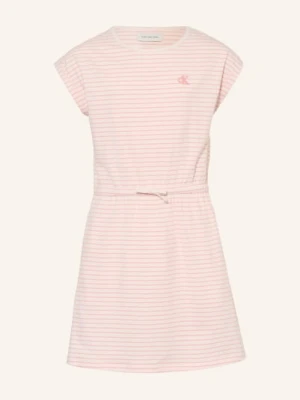 Calvin Klein Sukienka Z Dżerseju rot