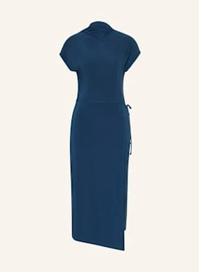 Calvin Klein Sukienka Z Dżerseju W Stylu Kopertowym blau