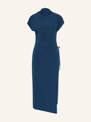 Calvin Klein Sukienka Z Dżerseju W Stylu Kopertowym blau