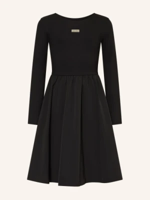 Calvin Klein Sukienka Z Mieszanki Materiałów schwarz