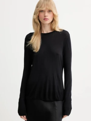 Calvin Klein sweter damski kolor czarny lekki LV044C339G