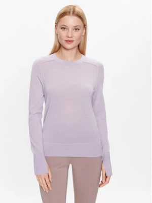 Calvin Klein Sweter K20K205777 Fioletowy Regular Fit