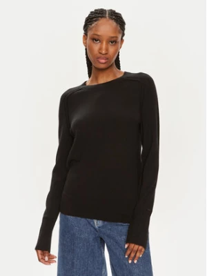 Calvin Klein Sweter K20K207575 Czarny Regular Fit