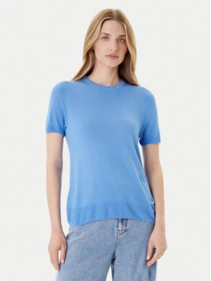 Calvin Klein Sweter LV044A307G Szary Regular Fit
