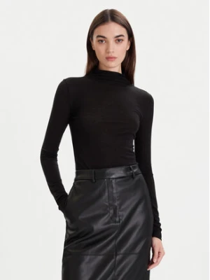 Calvin Klein Sweter LV044D239G Czarny Slim Fit