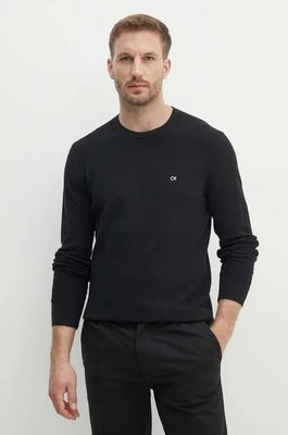 Calvin Klein sweter męski kolor czarny lekki K10K113031