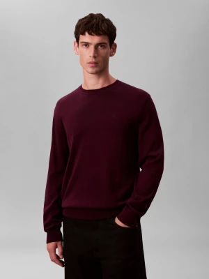 Calvin Klein Sweter | Regular Fit bordowy