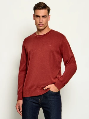 Calvin Klein Sweter | Regular Fit czerwony