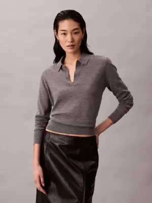 Calvin Klein Sweter | Relaxed fit | z dodatkiem wełny