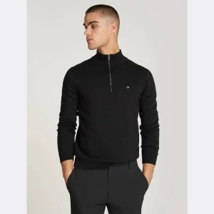 Calvin Klein Sweter | Slim Fit | z dodatkiem jedwabiu