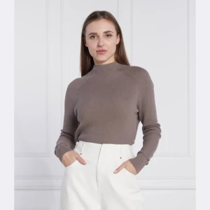Calvin Klein Sweter | Slim Fit | z dodatkiem wełny