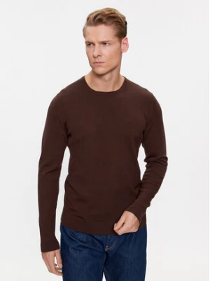 Calvin Klein Sweter Superior K10K109474 Brązowy Regular Fit