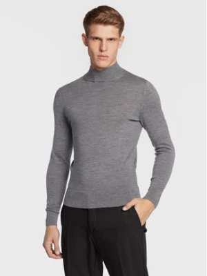 Calvin Klein Sweter Superior K10K110424 Szary Regular Fit