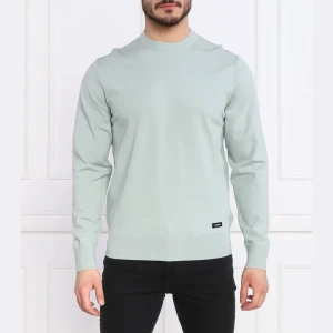 Calvin Klein Sweter TENCEL-BLEND CN SWEATER | Regular Fit