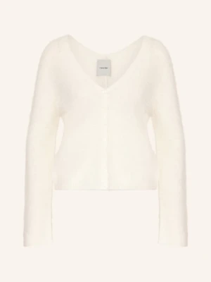 Calvin Klein Sweter Z Alpaki weiss