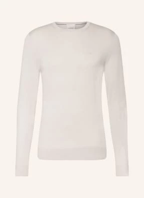 Calvin Klein Sweter Z Wełny Merino beige