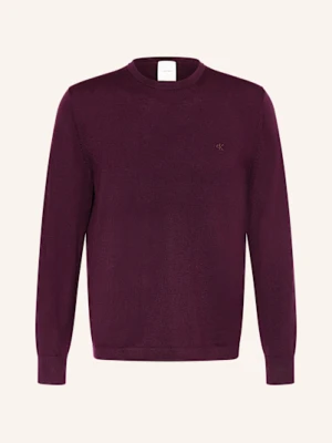 Calvin Klein Sweter Z Wełny Merino braun