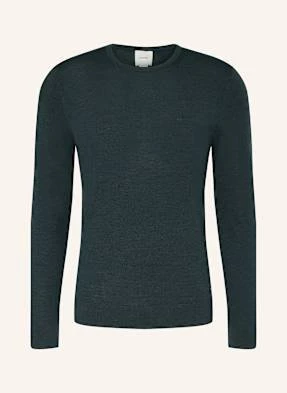 Calvin Klein Sweter Z Wełny Merino gruen