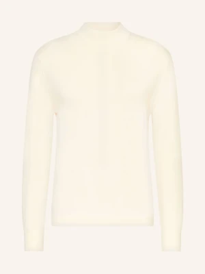 Calvin Klein Sweter Z Wełny Merynosowej weiss KREMOWY