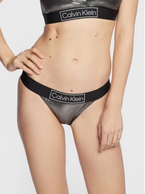 Calvin Klein Swimwear Dół od bikini KW0KW01950 Czarny