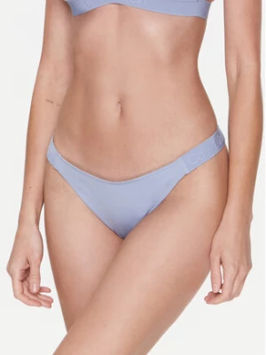 Calvin Klein Swimwear Dół od bikini KW0KW02034 Niebieski