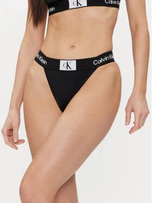Calvin Klein Swimwear Dół od bikini KW0KW02351 Czarny