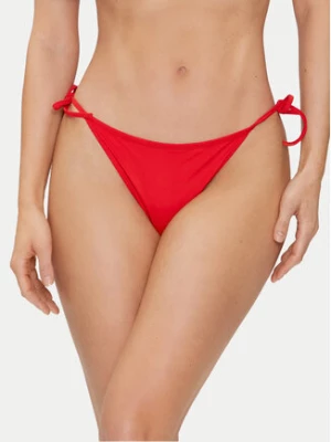 Calvin Klein Swimwear Dół od bikini KW0KW02431 Czerwony