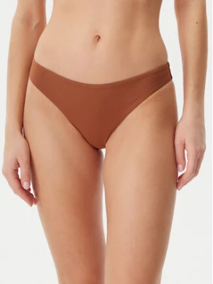 Calvin Klein Swimwear Dół od bikini KW0KW02705 Brązowy