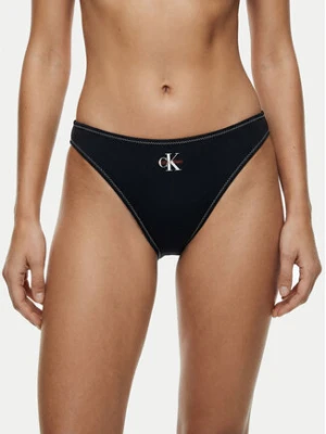 Calvin Klein Swimwear Dół od bikini LV00Q61147 Czarny