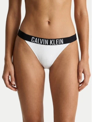 Calvin Klein Swimwear Dół od bikini LV00Q61213 Biały