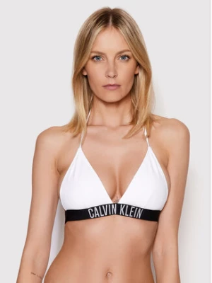 Calvin Klein Swimwear Góra od bikini KW0KW01824 Biały