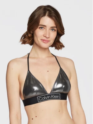Calvin Klein Swimwear Góra od bikini KW0KW01943 Czarny