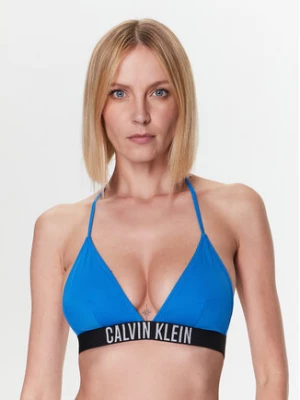Calvin Klein Swimwear Góra od bikini KW0KW01963 Niebieski