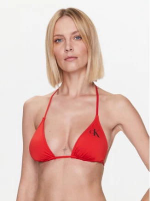 Calvin Klein Swimwear Góra od bikini KW0KW01970 Czerwony