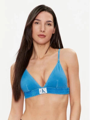 Calvin Klein Swimwear Góra od bikini KW0KW01974 Niebieski
