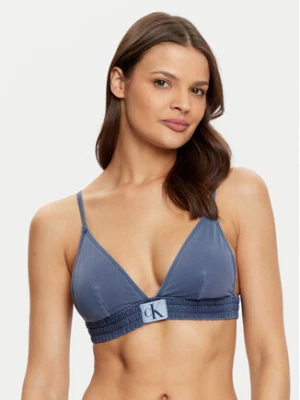 Calvin Klein Swimwear Góra od bikini KW0KW01974 Niebieski