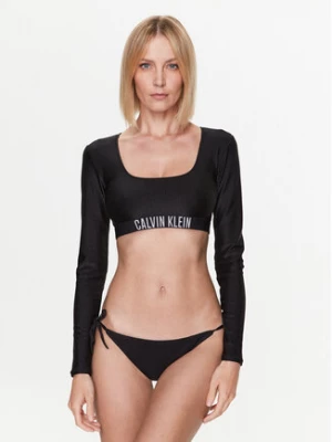 Calvin Klein Swimwear Góra od bikini KW0KW01979 Czarny