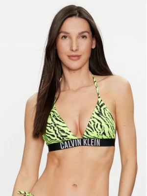 Calvin Klein Swimwear Góra od bikini KW0KW02331 Zielony