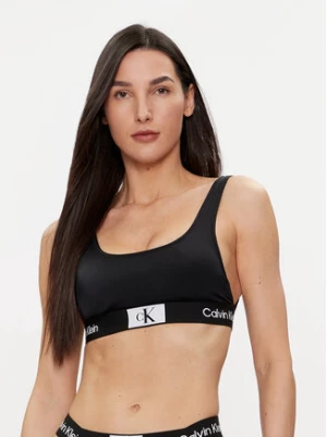 Calvin Klein Swimwear Góra od bikini KW0KW02354 Czarny
