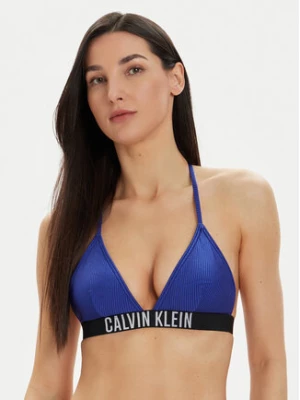 Calvin Klein Swimwear Góra od bikini KW0KW02387 Granatowy