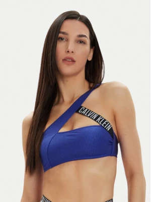 Calvin Klein Swimwear Góra od bikini KW0KW02388 Granatowy