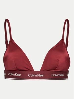 Calvin Klein Swimwear Góra od bikini KW0KW02424 Bordowy