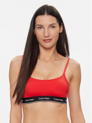 Calvin Klein Swimwear Góra od bikini KW0KW02425 Czerwony