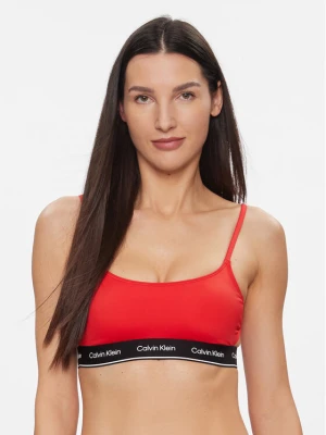 Calvin Klein Swimwear Góra od bikini KW0KW02425 Czerwony