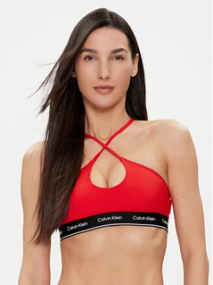 Calvin Klein Swimwear Góra od bikini KW0KW02426 Czerwony