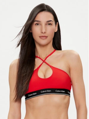 Calvin Klein Swimwear Góra od bikini KW0KW02426 Czerwony