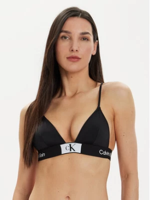 Calvin Klein Swimwear Góra od bikini KW0KW02451 Czarny