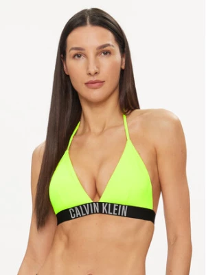 Calvin Klein Swimwear Góra od bikini KW0KW02506 Zielony